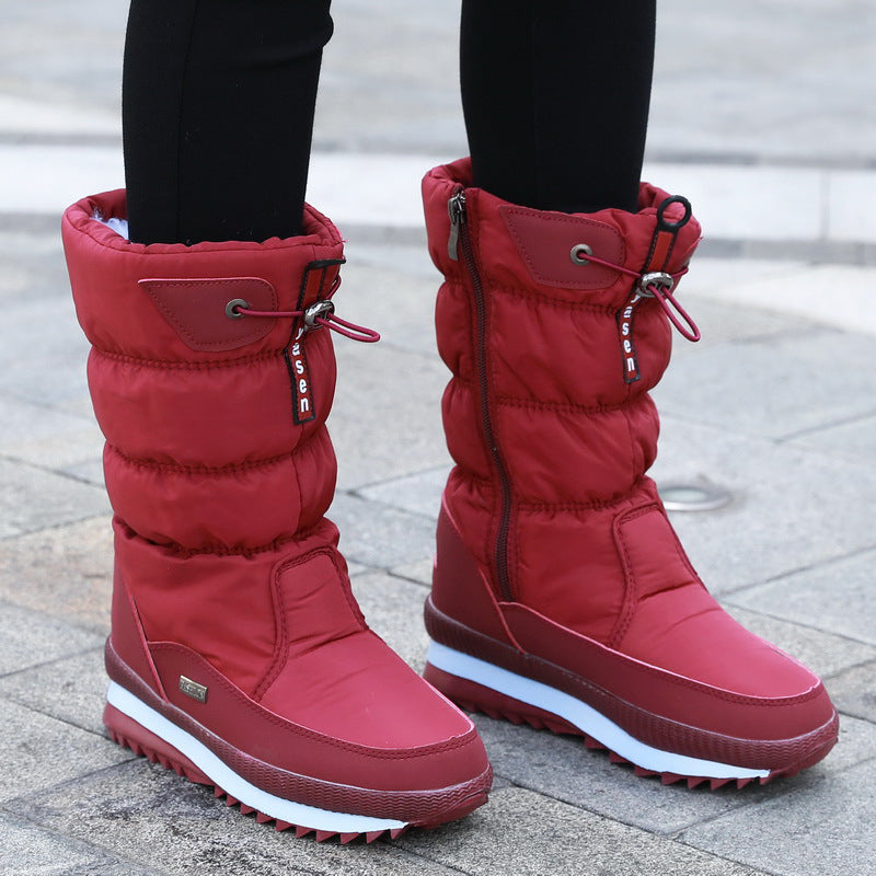 Frostina – Plush Vanntette Plattform Snøboots