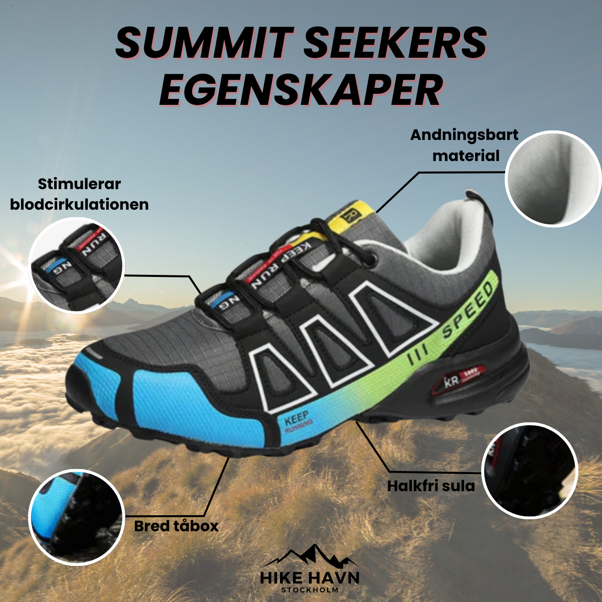 Summit Seekers - Herresko for Utendørsbruk