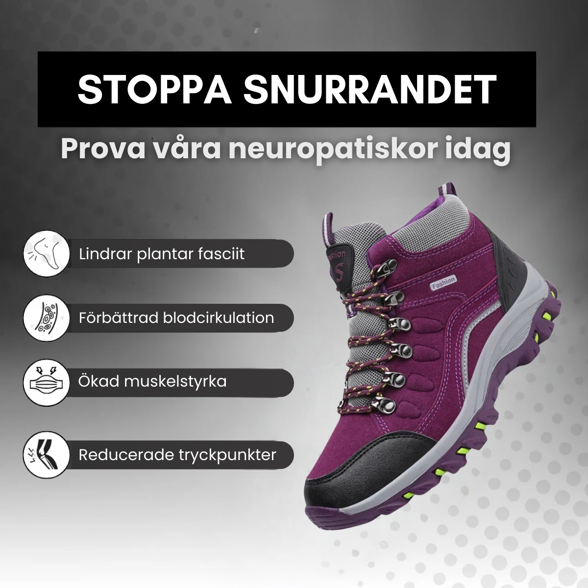 FrostBloom – Dame Vannavvisende Vandrestøvler