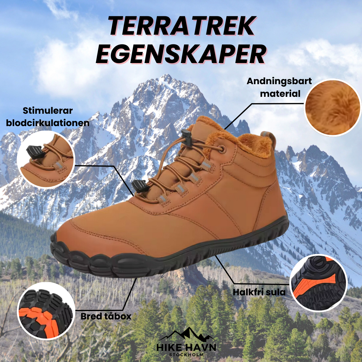 TerraTrek - Vintervandringssko