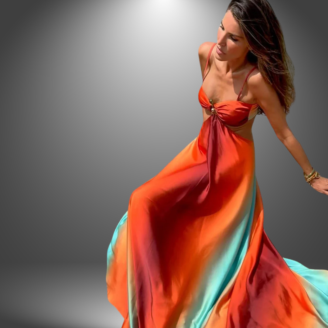 Brienda - Vestido largo Premium para mujer