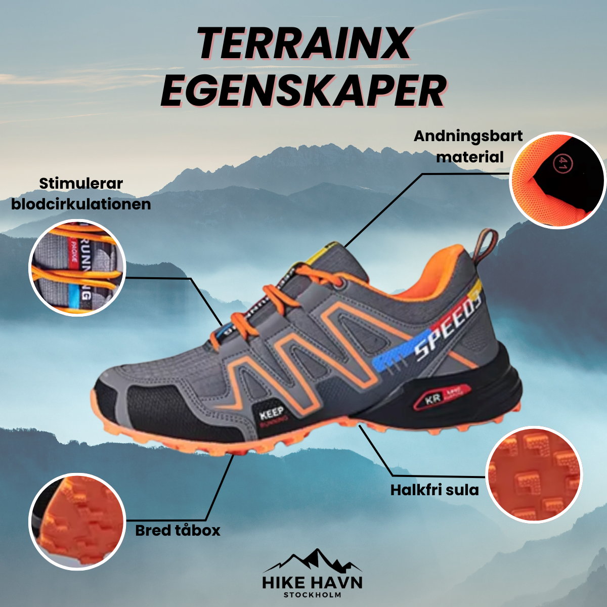 TerrainX - All-Terrain Utendørssko