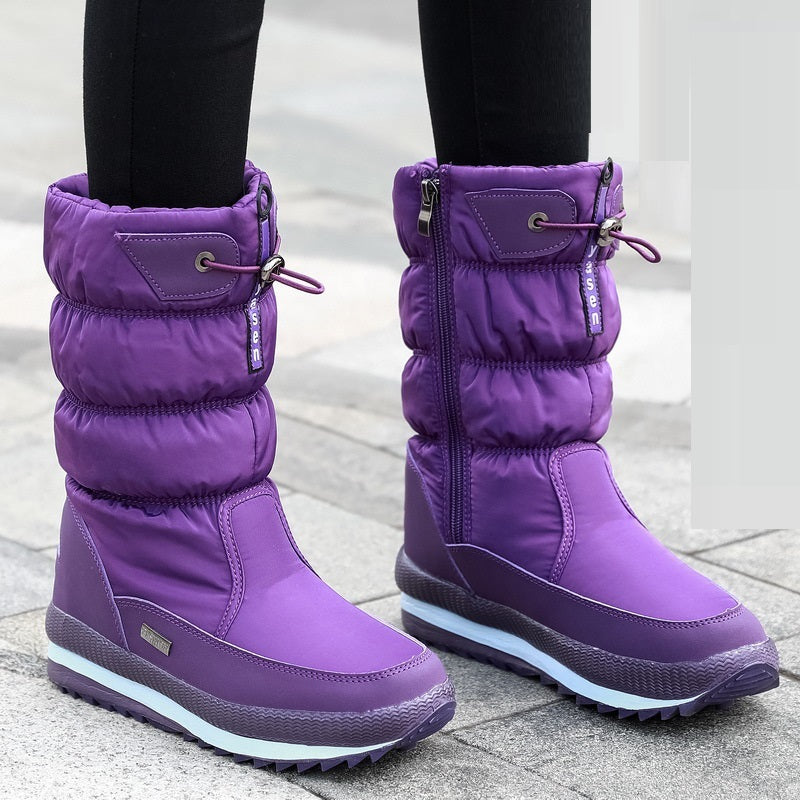 Frostina – Plush Vanntette Plattform Snøboots