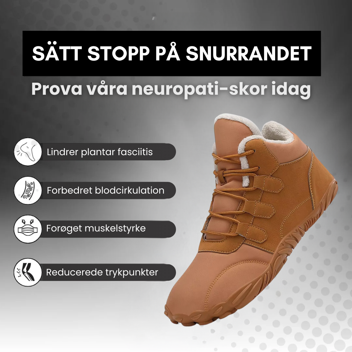 FrostStride - Vandresnørestøvler