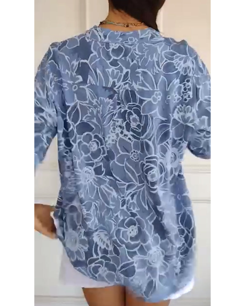 Charie | Blusa con estampado floral