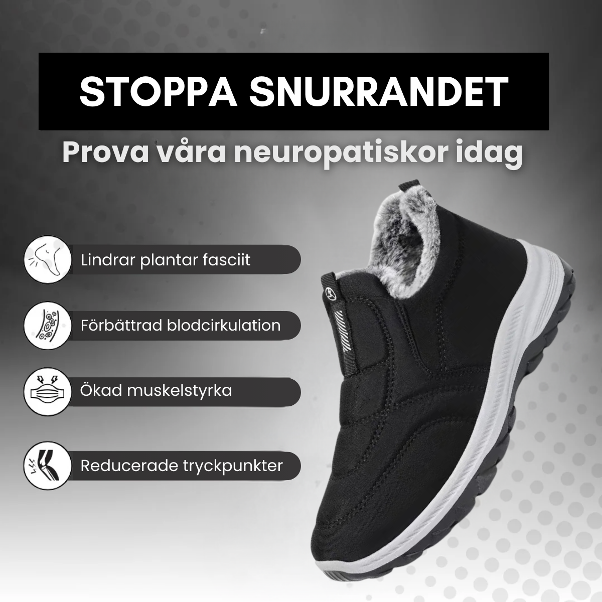 OrthoFlex – Ortopediske Sko for Menn