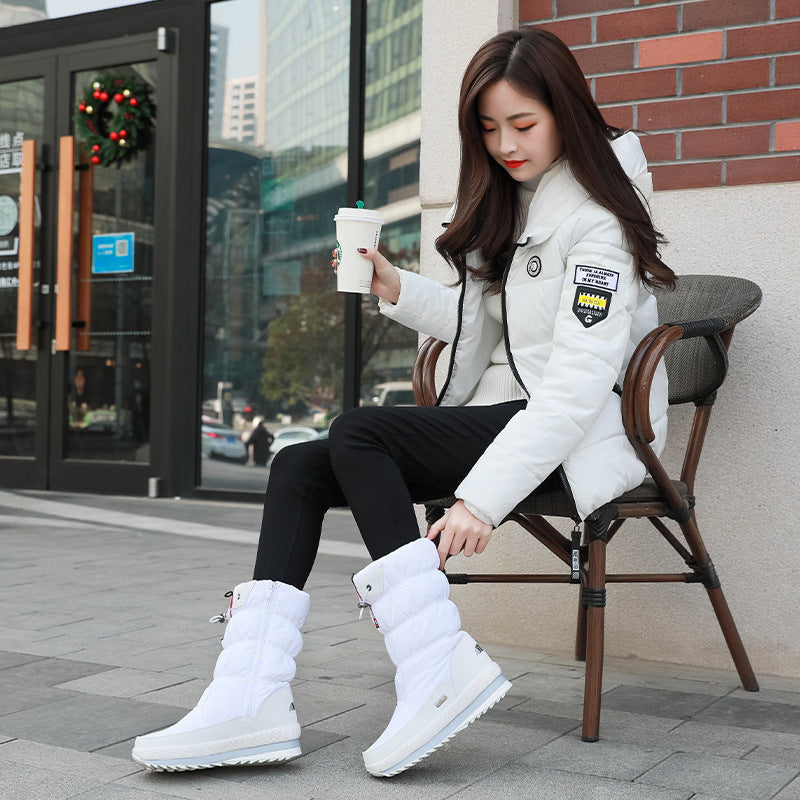 Frostina – Plush Vanntette Plattform Snøboots