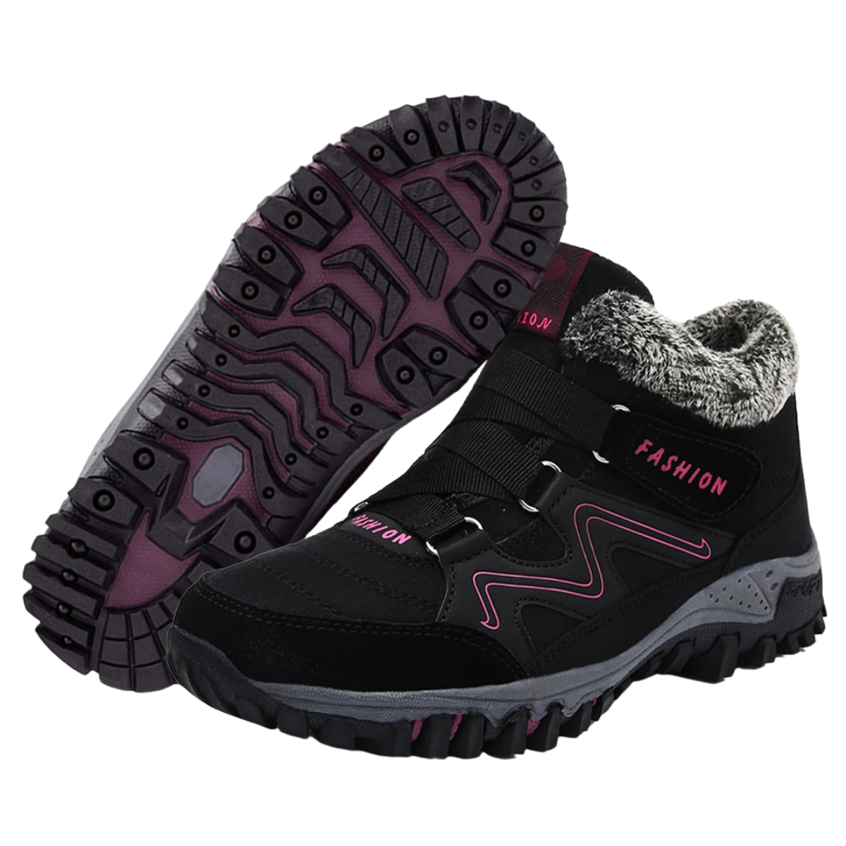 FurroTek – Høye Vinterstøvler med Pelsbeskyttelse