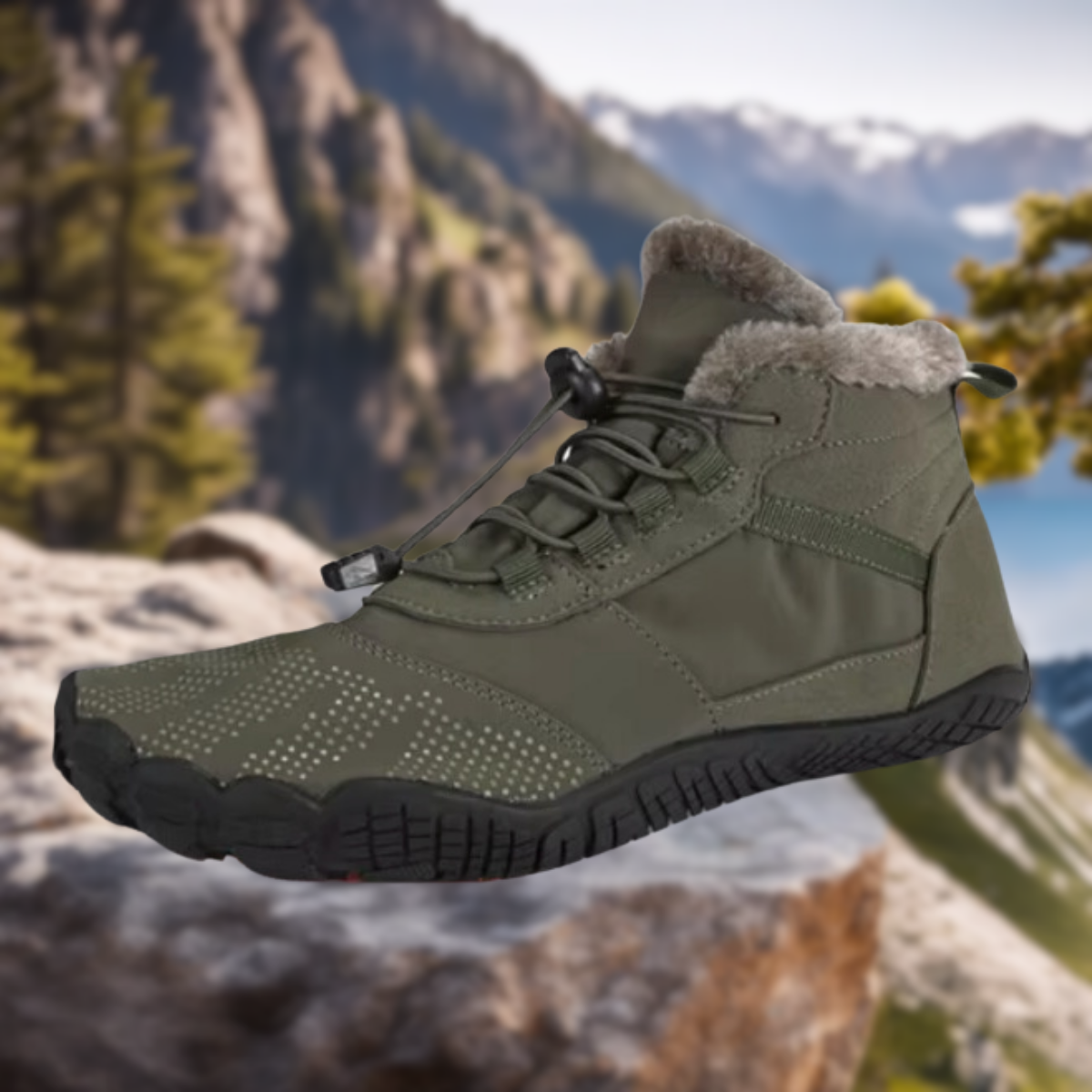 NordTrek - Halkfrie Høye Allterreng Vintervandrestøvler