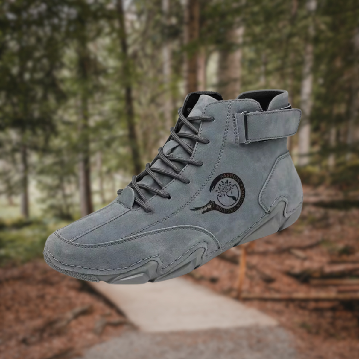 Horizon Luxe - Herre casual høye sko i lær for vandring