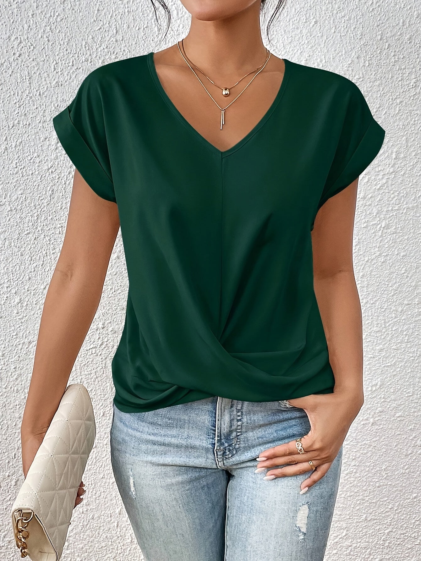 Clara | Camiseta elegante de caída suave