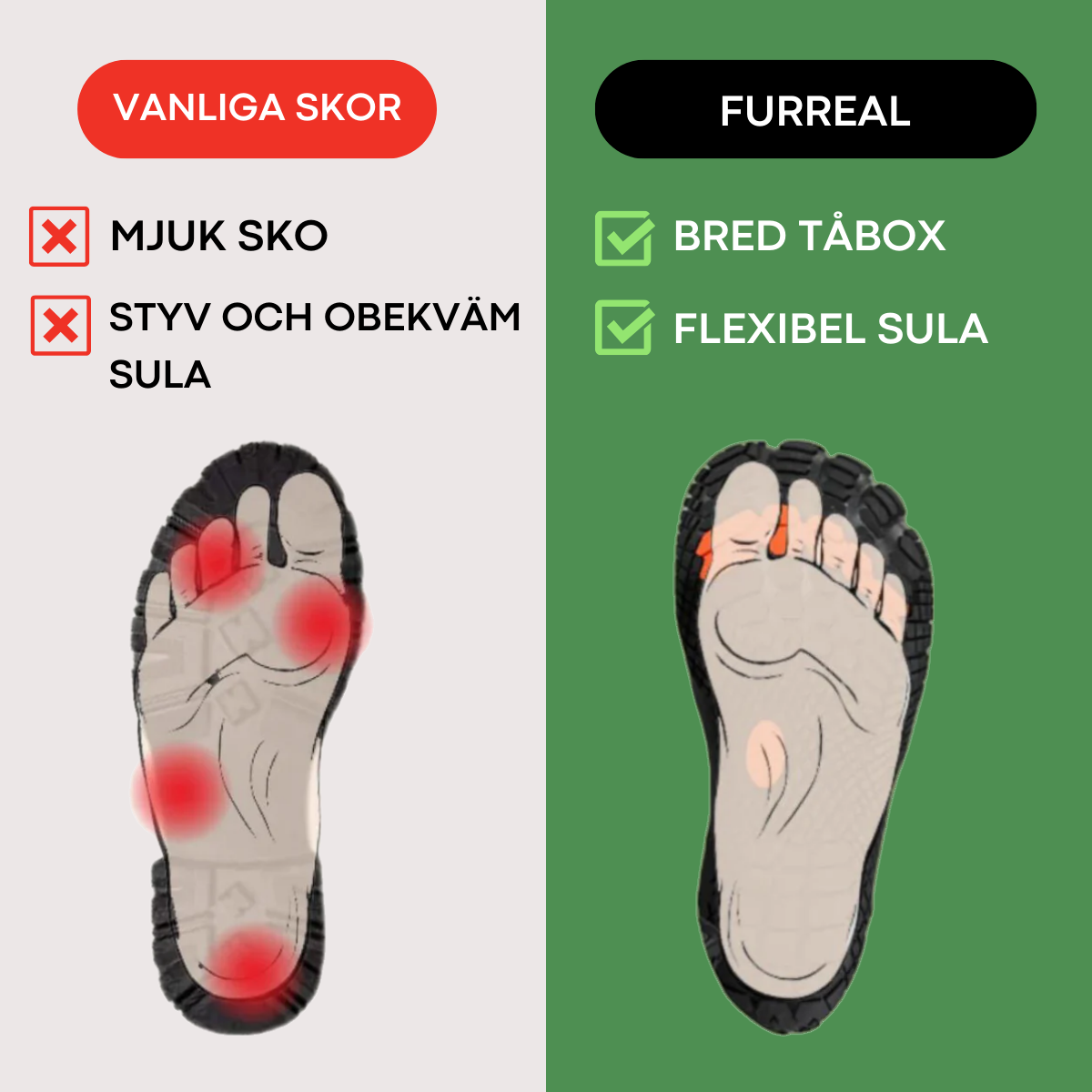 FurReal - Pelsforede Vinterstøvler med Firkantede Hæler