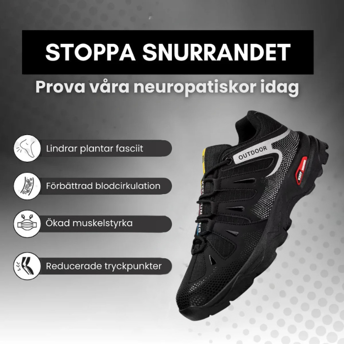 Summit Trail - Herresko for Utendørsbruk | Inkludert GRATIS Ortopedisk Såle